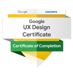 Google UX Design Professional Certificate Badge